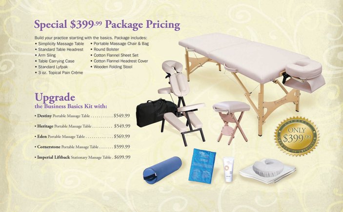 MASSAGE BUSINESS PACKAGE